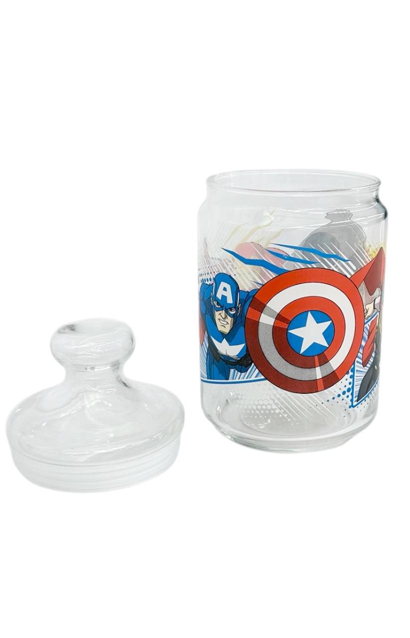 Оптом банка для сипучих продуктів "marvel" (скло) 1 л. - фото 2
