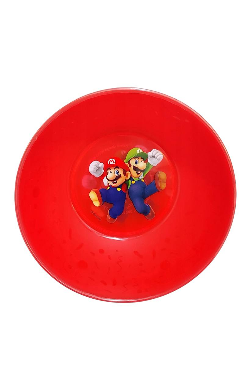 Оптом набір тарілок "mario" (пластик) 13 см.4 шт. - фото 3
