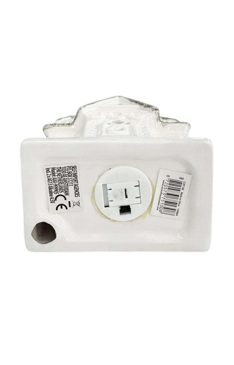 Оптовая декоративная домик с LED-подсветкой (керамика) м.1 - фото 4