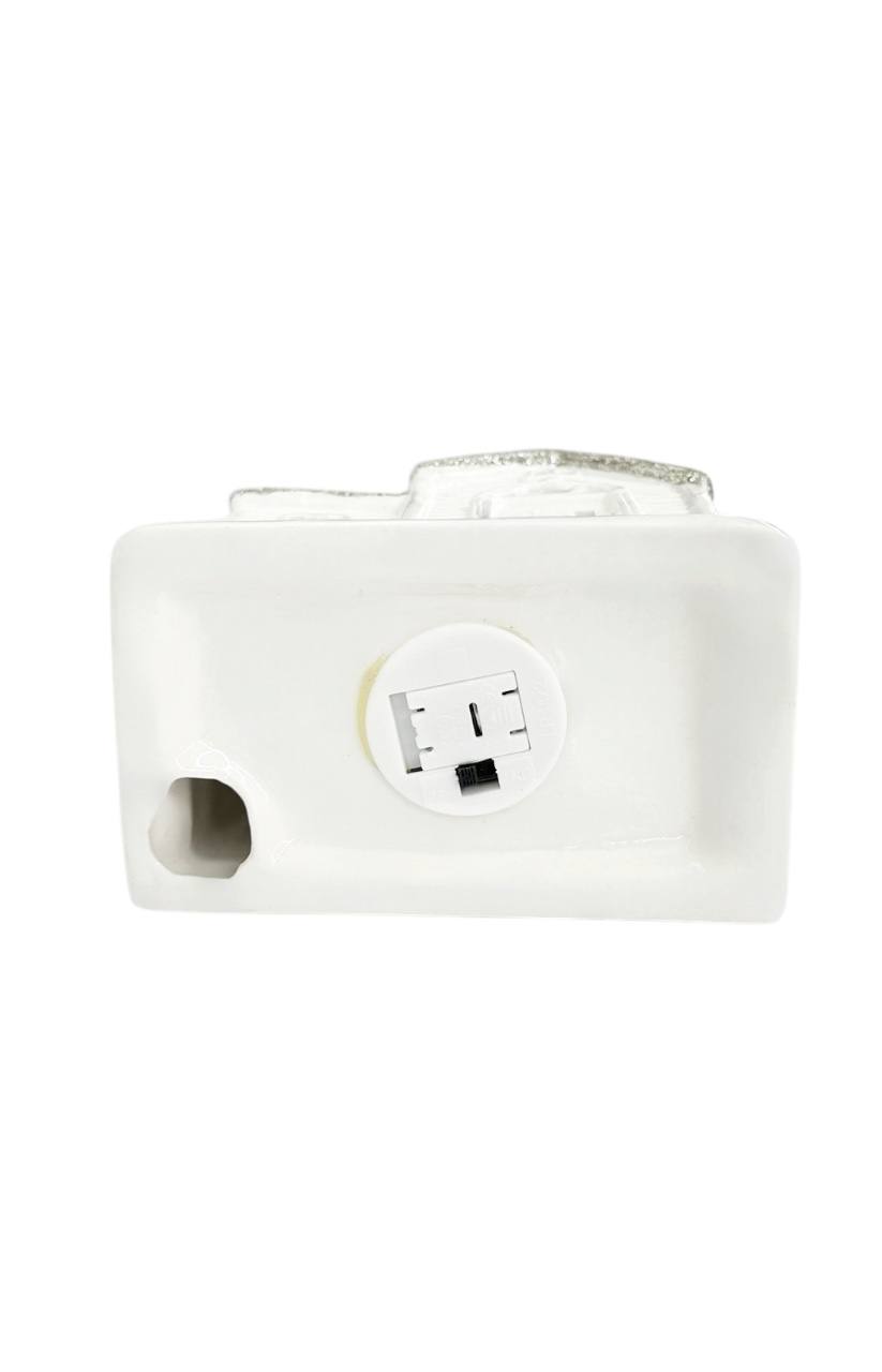 Оптом декоративний будиночок із led-підсвіткою (кераміка) м.3 - фото 3