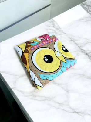 Оптом покривало дитяче(льон\стьобане) koloco 110*110 м.653-87 блакитний в асортименті - фото 1