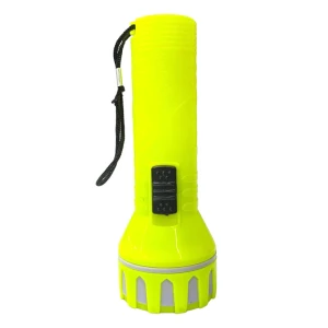 Оптом ліхтарик на батарейках flashlight м.ysd-188 жовтий в асортименті - фото 1