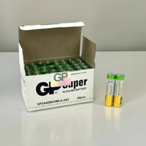 Оптом батарейки gp super alkaline lr03(мини-пальчик)2шт - фото 1