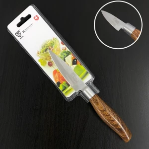 Оптовая нож кухонный kitchen knife (деревянная ручка) 20см. м.а602 - фото 1