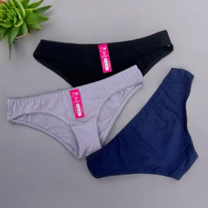 Оптом женские трусы м.z01204 1уп. 3шт р.3xl - фото 1