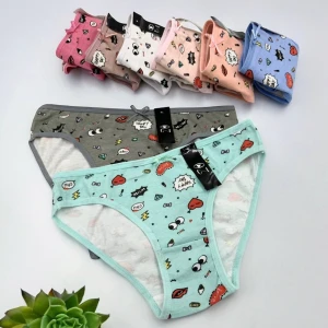 Оптом женские трусы м.b7871 1уп. 12шт р.m/l/xl - фото 1