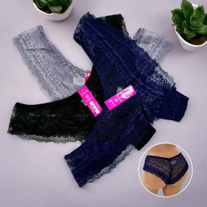 Оптом жіночі труси м.z01404 1уп. 3шт р.5xl - фото 1