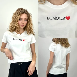 Оптом жіноча футболка м.a1-25 ш-40 д-58 білий в асортименті - фото 1