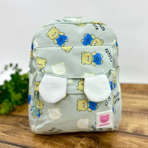 Оптом дитячий рюкзак (плащівка) м.yн264 р.в-30 д-23 ш-10 салатовий в асортименті - фото 1