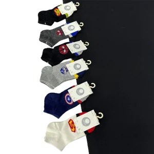 Оптом шкарпетки дитячі (короткі) м.m134-11 1уп.10пар р.1-4 - фото 1