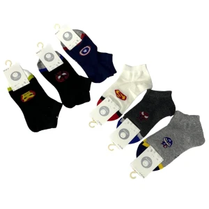 Оптом шкарпетки дитячі (короткі) м.m134-11 1уп.10пар р.8-12 - фото 1