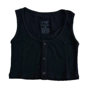 Оптом жіноча майка-топ (рубчик) м.r326 1уп.6шт. р.s-m-m-l-l-xl чорний в асортименті - фото 1