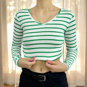 Оптом джемпер жіночий (рубчик) м.7501 1уп.3шт р.s-m/m-l/l-xl біло-зелений в асортименті - фото 1