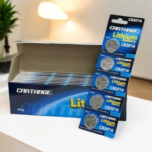 Оптом батарейка lithium cr2016 (таблетка) 1уп 5шт - фото 1
