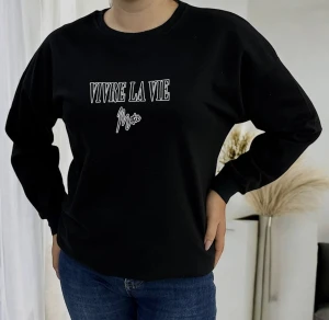 Оптом джемпер женский (2-х нитка) м.04 1уп.4шт р.s-m-l-xl черный в ассортименте - фото 1
