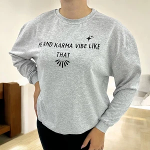 Оптом жіночий світшот (2-х нитка\байка) м.4075-4 1уп.4шт р.s-m-l-xl меланж в асортименті - фото 1