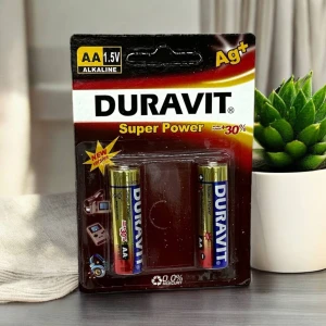 Оптом батарейки duravit super power alcaline lr6 (блістер) 2шт - фото 1
