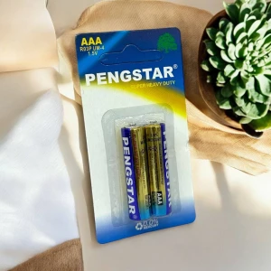 Оптом батарейки pengstar super heavy duty alkaline r3p (блистер)2шт - фото 1