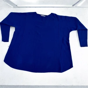 Оптом джемпер жіночий (батал) м.x3069 р.xxl/xxxl синiй в асортименті - фото 1