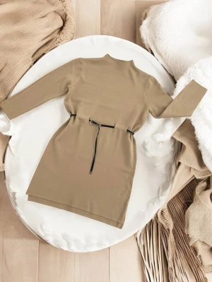 Оптом жіноча сукня м.q2090 р.m/l коричневий в асортименті - фото 1