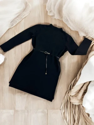 Оптом жіноча сукня м.q2090 р.m/l чорний в асортименті - фото 1
