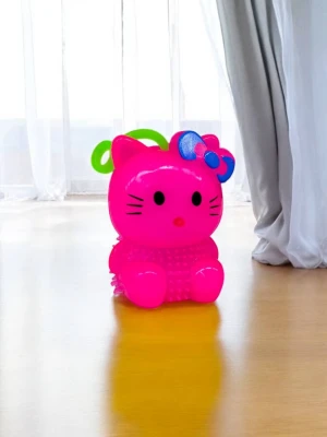Оптом іграшка-антистрес "йо-йо" hello kitty м.1 рожевий в асортименті - фото 1