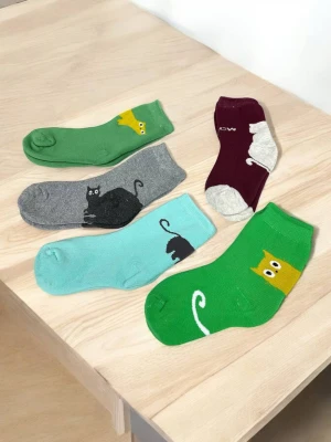 Оптом детские носки (махра) м.jh20-42/1 1уп.5пар р.15 - фото 1