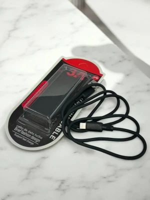 Оптом usb кабель для айфона lightning м.3а чорний в асортименті - фото 1