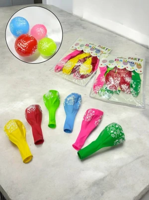 Оптом повітряні кульки birthday balloon набір 10шт.м.3601 - фото 1