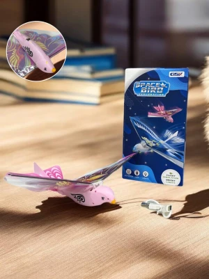 Оптом іграшка space bird рожевий в асортименті - фото 1