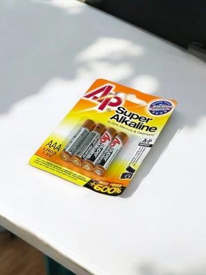 Оптом батарейки ap super alkaline lr03 (блистер) 4шт (блистер) 4шт - фото 1