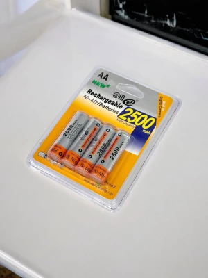 Оптом аккумуляторная батарея ni-mh 2500mah м.yd-aa (блист) 4шт - фото 1