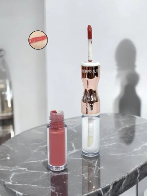Оптом блиск для губ aiyishabeauty (2в1) м.24002 06 в асортименті - фото 1