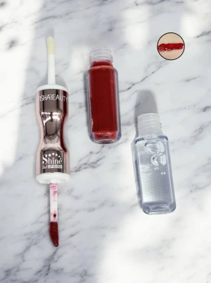 Оптом блиск для губ aiyishabeauty (2в1) м.24002 12 в асортименті - фото 1