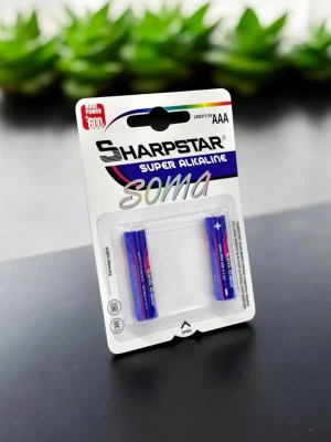 Оптом батарейки sharpstar aaa lr03 (блістер) 2шт - фото 1