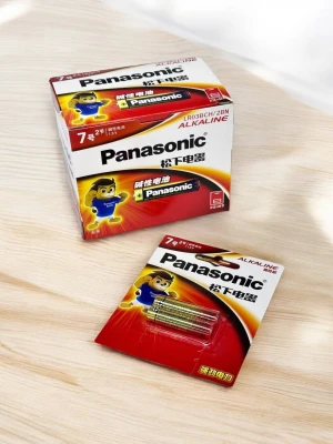 Оптом батарейки panasonic7 lr03bch (міні пальчикові/блістер) 2шт - фото 1