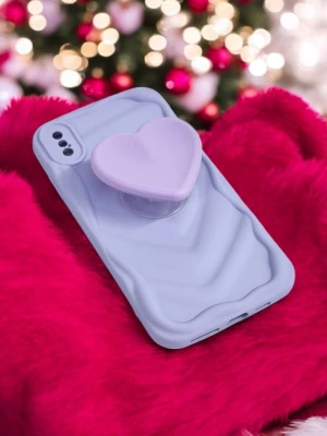Оптом чохол на телефон м.17748-34 ip xs max лавандовий в асортименті - фото 1