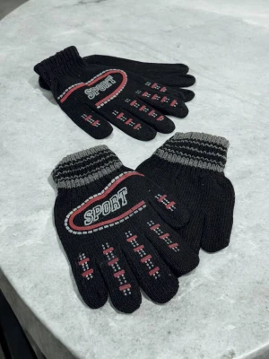 Оптом рукавиці-пальчата (тонка в'язка) м.517-15 - фото 1