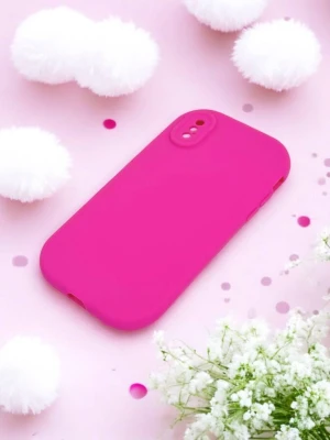 Оптом чохол на телефон м.17748-20 ip xs max фуксія в асортименті - фото 1
