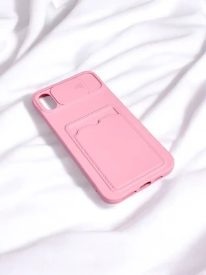 Оптом чохол на телефон м.17748-47 ip xs max рожевий в асортименті - фото 1