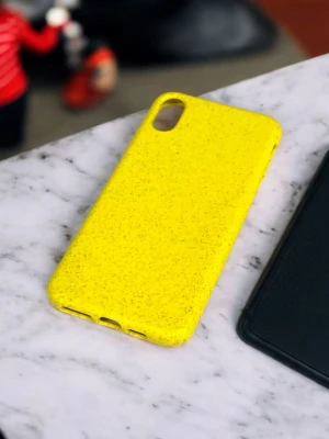 Оптом чохол на телефон м.17748-31 ip xs max жовтий в асортименті - фото 1