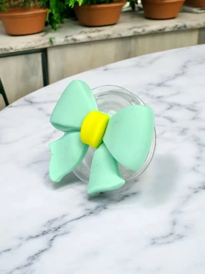 Оптом тримач для телефона popsocket м.17748-01 салатовий в асортименті - фото 1