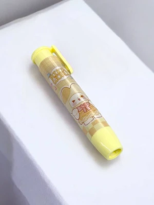 Оптом гумка для стирання м.6951-1/6803 жовтий в асортименті - фото 1