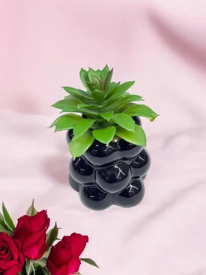Оптом искусственный мини-суккулент в горшке м.kc-72/5 - фото 1