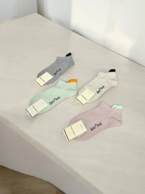 Оптом женские носки huiernu socks (короткие) 1уп.10пар м.121/1 р.22-24 - фото 1