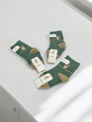 Оптом дитячі шкарпетки card dick (махра) 1уп.10шт м.wkd-1002/2 р.0-1 - фото 1