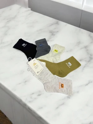 Оптом детские носки cat baby 1уп.10пар м.1 р.8-12 - фото 1