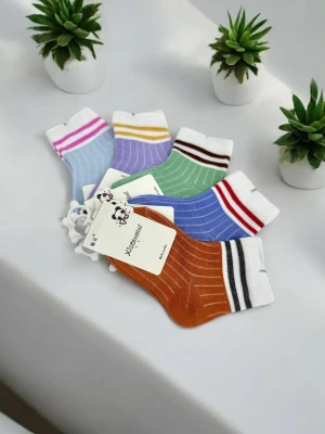 Оптом дитячі шкарпетки xiaobaobei 1уп.10пар м.9 р.1-4 - фото 1