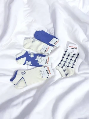 Оптом жіночі шкарпетки fashion socks (короткі) 1уп.10пар м.1 р.22-25 - фото 1