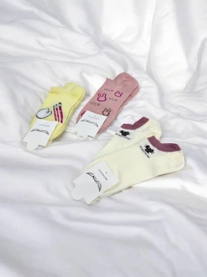Оптом жіночі шкарпетки cotton (короткі) 1уп.10пар м.01 р.22-25 - фото 1
